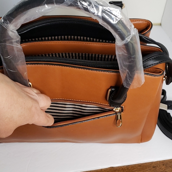 KARIA COLLECTION HANDBAG BOSTON BROWN. - Picture 13 of 16